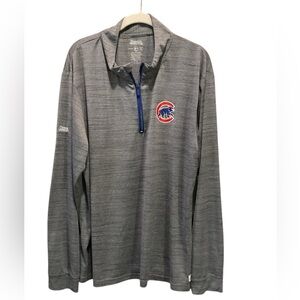 Chicago Cubs 1/4 Front Office Zipper Pullover